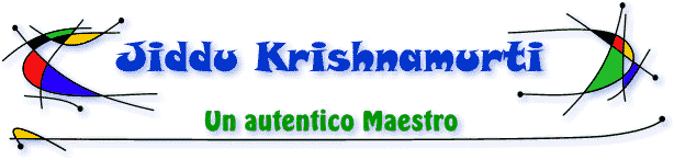 Jiddu Krishnamurti